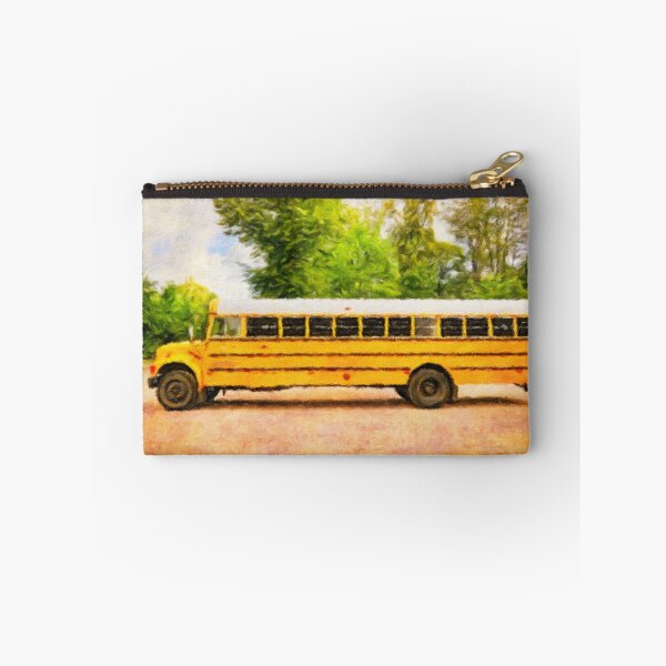 Item preview, Yellow American School Bus Digital Art designed and sold by Taina Sohlman.