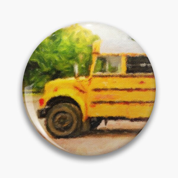 Item preview, Yellow American School Bus Digital Art designed and sold by Taina Sohlman.