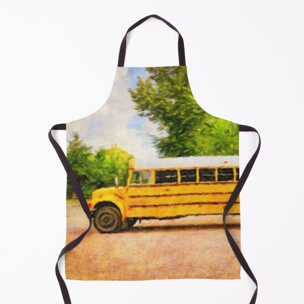 Item preview, Yellow American School Bus Digital Art designed and sold by Taina Sohlman.