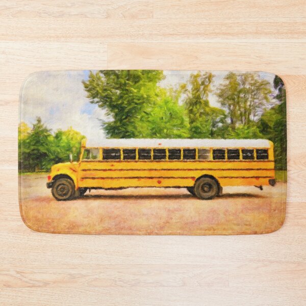 Item preview, Yellow American School Bus Digital Art designed and sold by Taina Sohlman.