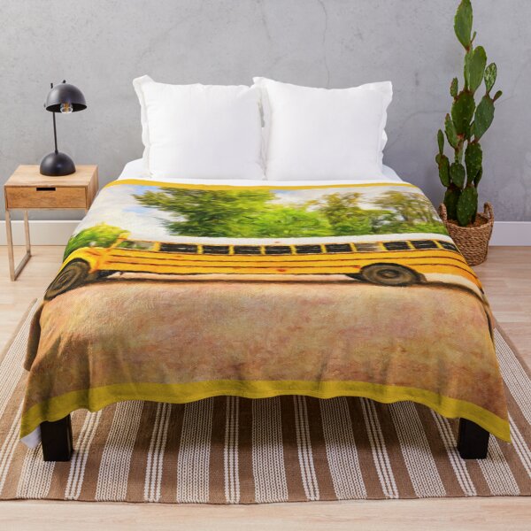 Item preview, Yellow American School Bus Digital Art designed and sold by Taina Sohlman.
