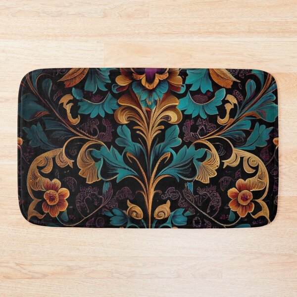 Item preview, Gothic Floral Pattern Digital Painting designed and sold by CodeAndColors.