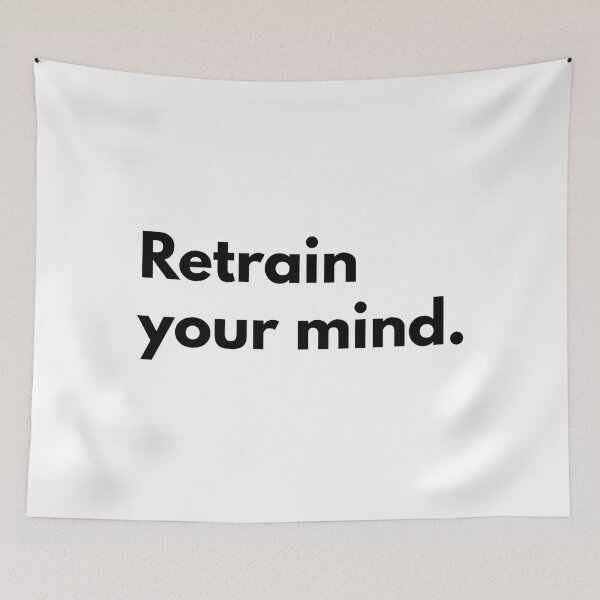 Item preview, Retrain your mind. designed and sold by Dj Gavric998.