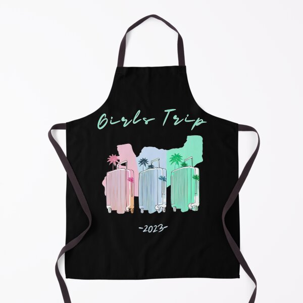 Item preview, Girls Trip 2023 - graphic design of suitcases symbolizing girls travel and besties trip, minimalist, pastel colors, stylish and classic (1) designed and sold by TourDePassion.