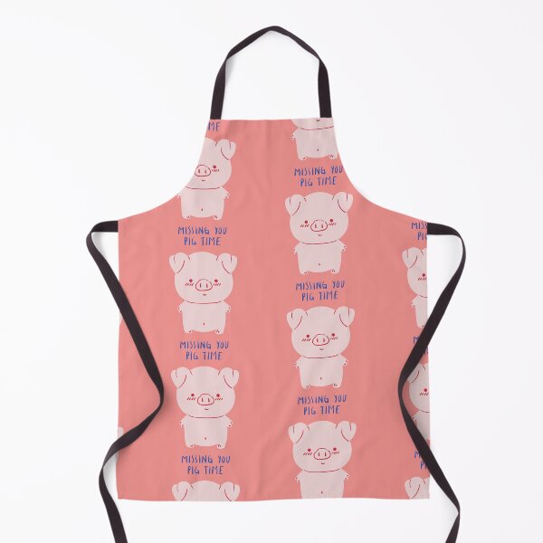 Item preview, Missing You cute pig love slang designed and sold by Avani Creation.
