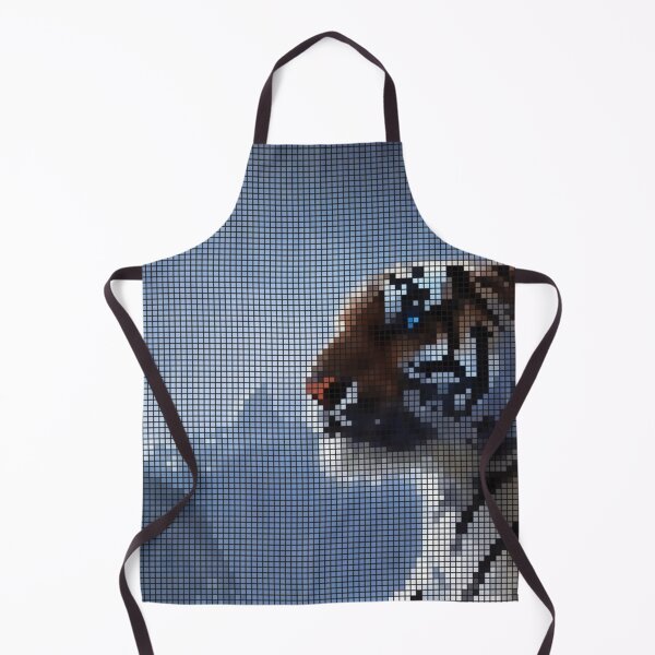 Artikelvorschau, Tiger-Pixel-8-Bit-Kunst entworfen und verkauft von PixelDripped.