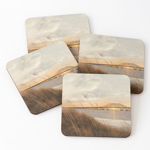 Item preview, View of Captree Bridge designed and sold by Diane Romanello.