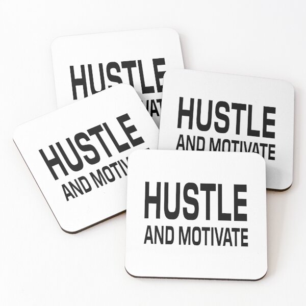 Item preview, Hustle And Motivate - Motivational Words designed and sold by texteestore.