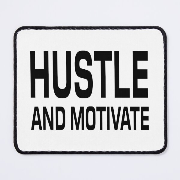 Item preview, Hustle And Motivate - Motivational Words designed and sold by texteestore.