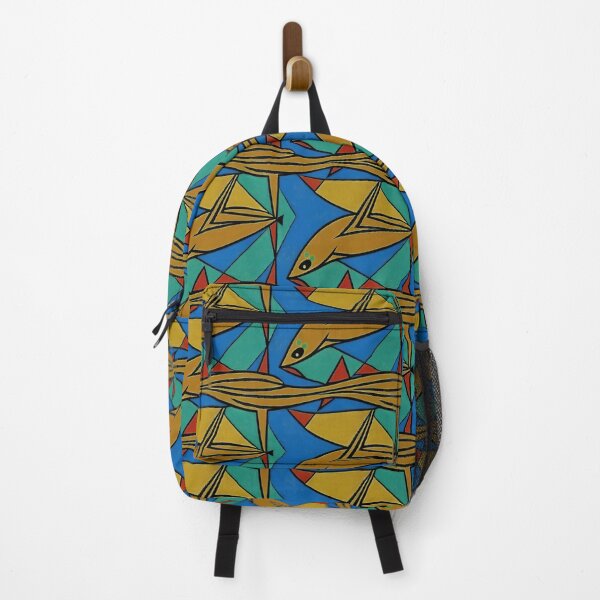 Item preview, cubism - abstract fish designed and sold by FloralZoo.