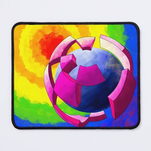 Item preview, Distant Early Warning, abstract earth and sun, environment designed and sold by TreeEgg.