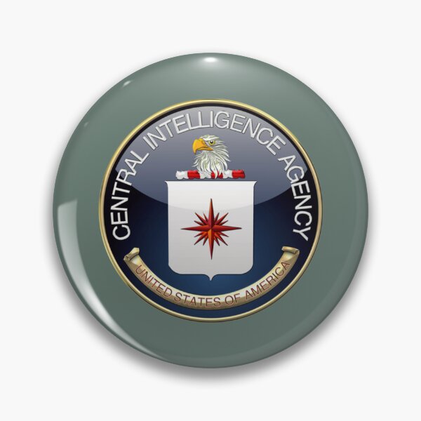 Item preview, Central Intelligence Agency  CIA Emblem 3D on Black Velvet    designed and sold by TerrellHilpert.