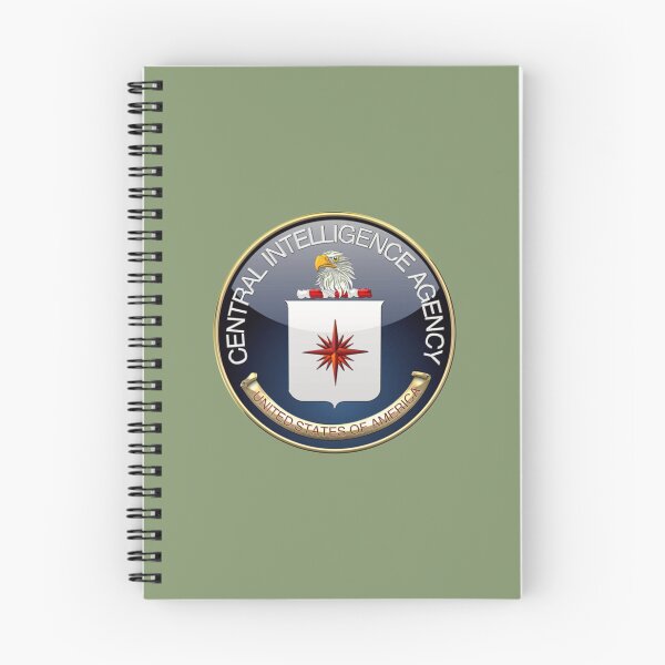 Item preview, Central Intelligence Agency  CIA Emblem 3D on Black Velvet    designed and sold by TerrellHilpert.
