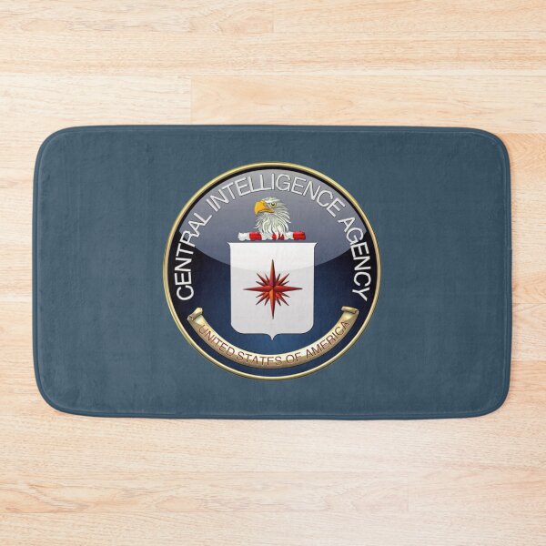 Item preview, Central Intelligence Agency  CIA Emblem 3D on Black Velvet    designed and sold by TerrellHilpert.