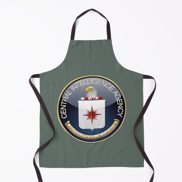 Item preview, Central Intelligence Agency CIA Emblem 3D on Black Velvet designed and sold by TerrellHilpert.