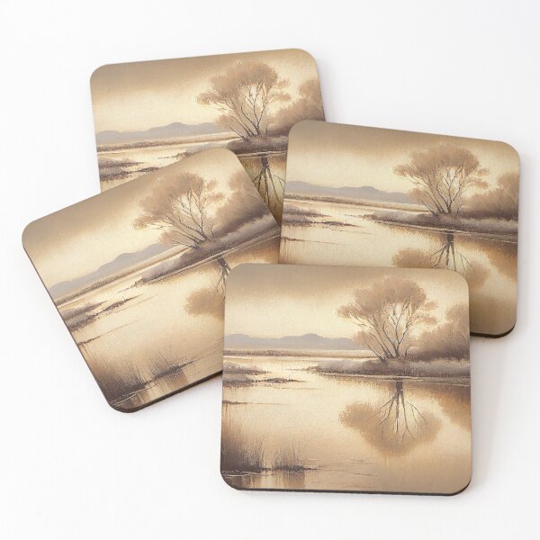 Item preview, Lake View / Beige  designed and sold by Catalin Gheorghe Tudor.