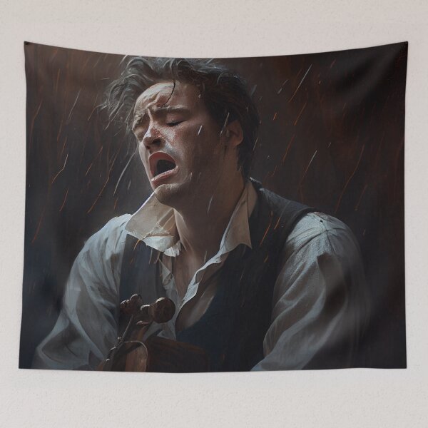 Item preview, Redemptions Exasperated Melody Digital Painting designed and sold by CodeAndColors.