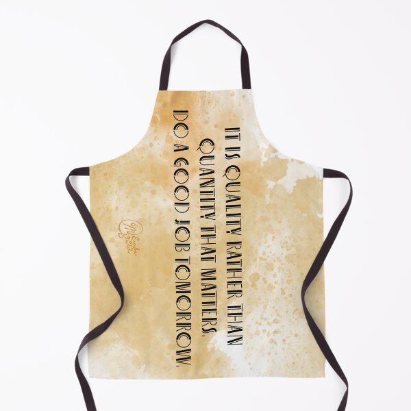 Item preview, It Is Quality Rather Than Quantity That Matters designed and sold by Gillian Mazzara.