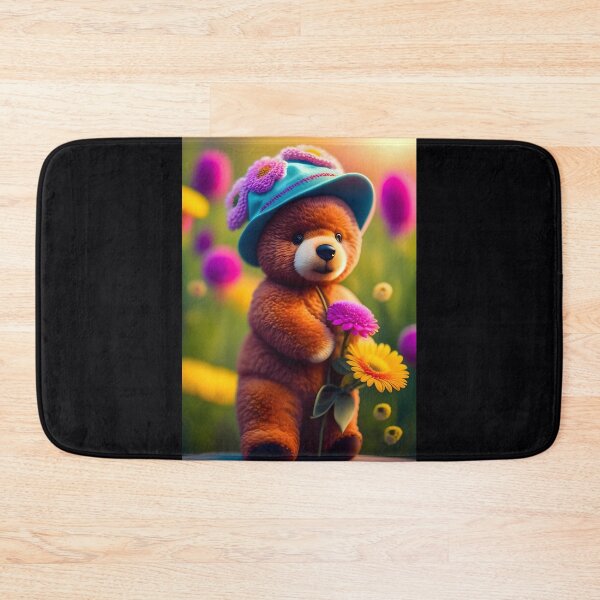 Item preview, Cartoon Bears & Flowers designed and sold by NTGUILTY.