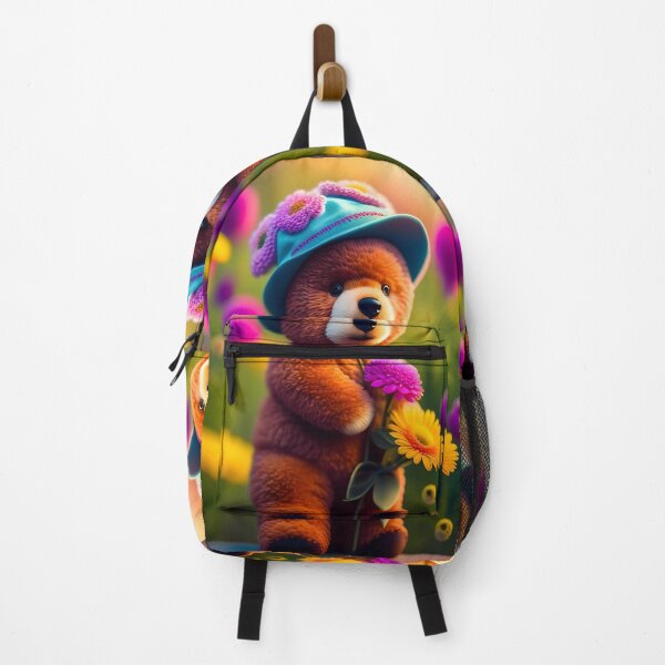 Item preview, Cartoon Bears & Flowers designed and sold by NTGUILTY.