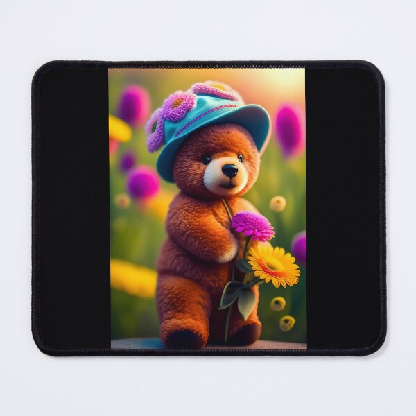 Item preview, Cartoon Bears & Flowers designed and sold by NTGUILTY.