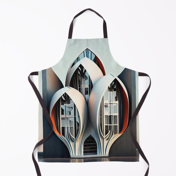 Item preview, Abstract Tulip Facade Digital Painting designed and sold by CodeAndColors.