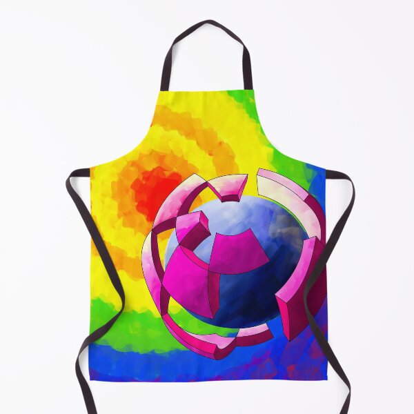 Item preview, Distant Early Warning, abstract earth and sun, environment designed and sold by TreeEgg.