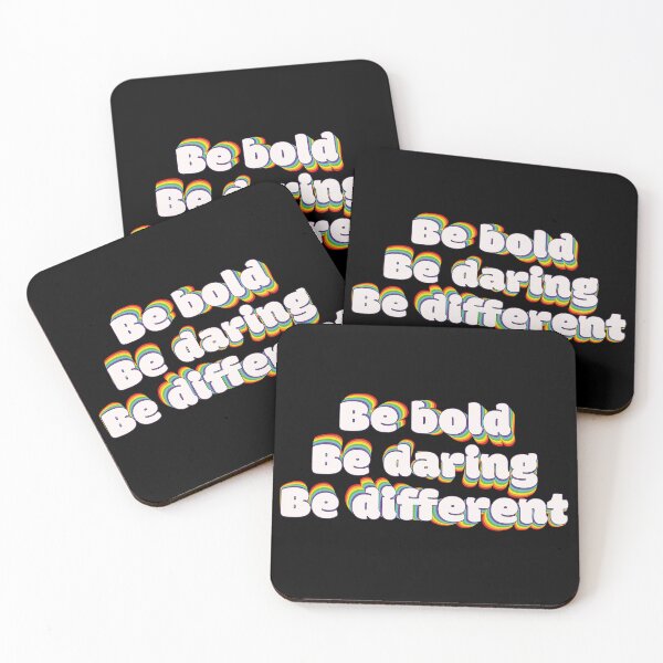Item preview, Be bold, be daring, be different designed and sold by RoboRaphael.