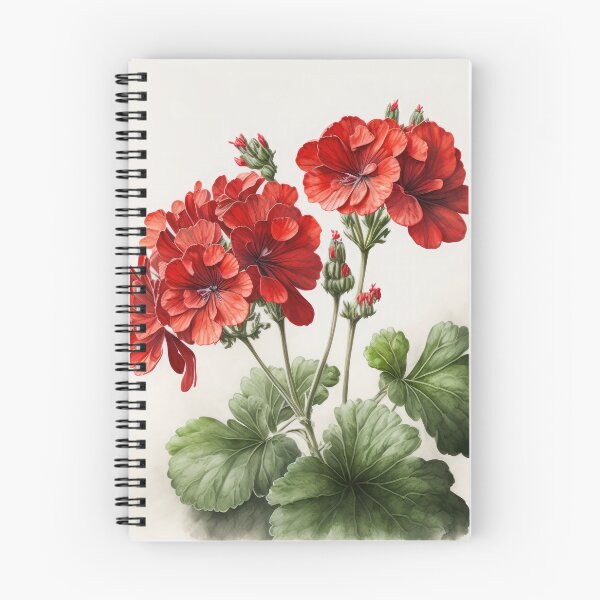 Item preview, Red Geranium Flowers  designed and sold by Vanover Designs.