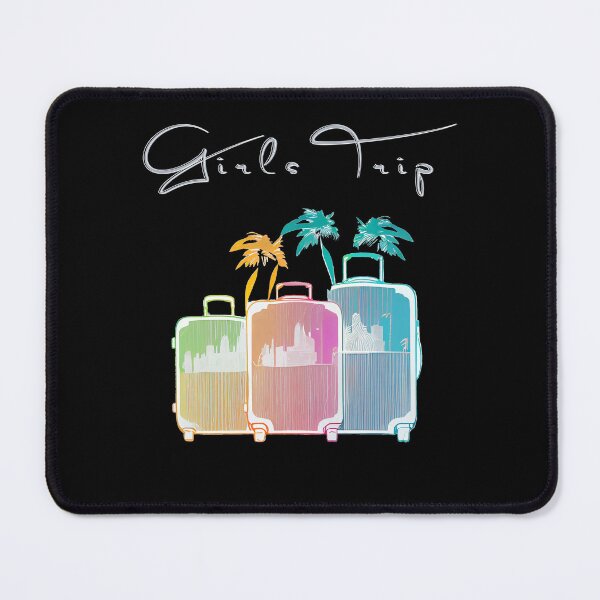 Item preview, Girls Trip 2023 - graphic design of suitcases symbolizing girls travel and besties trip, minimalist, pastel colors, stylish and classic (2) designed and sold by TourDePassion.