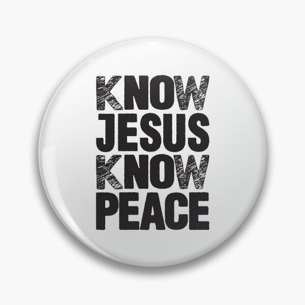 Item preview, Know Jesus Know Peace designed and sold by plushism.