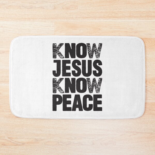 Item preview, Know Jesus Know Peace designed and sold by plushism.