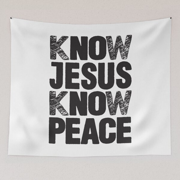 Item preview, Know Jesus Know Peace designed and sold by plushism.