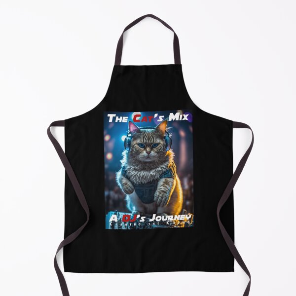 Item preview, Cool Cat DJ Mixing – Club Dj Cat Deck Mixing Music | House Trance Rave Trap Dance designed and sold by MadeByRobots.