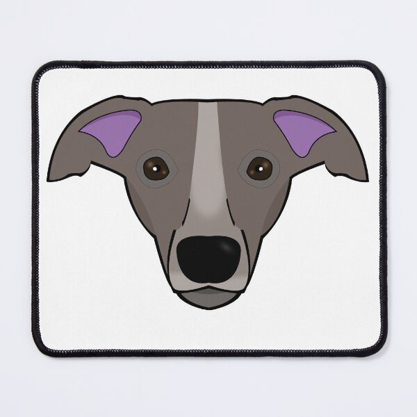 Item preview, Greyhound dog face designed and sold by MaxFilms.