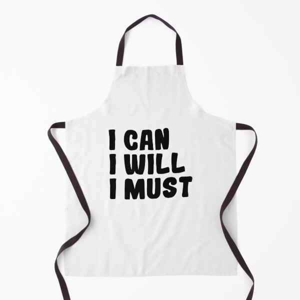 Item preview, I Can I Will I Must - Motivational Words designed and sold by texteestore.