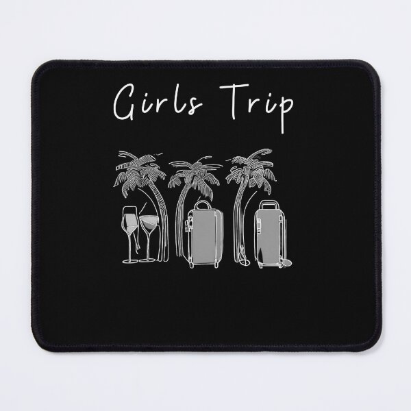 Item preview, Girls Trip 2023 - graphic design of suitcases symbolizing girls travel and besties trip, minimalist, pastel colors, stylish and classic (9) designed and sold by TourDePassion.