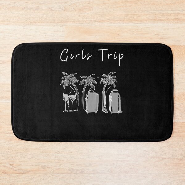 Item preview, Girls Trip 2023 - graphic design of suitcases symbolizing girls travel and besties trip, minimalist, pastel colors, stylish and classic (9) designed and sold by TourDePassion.