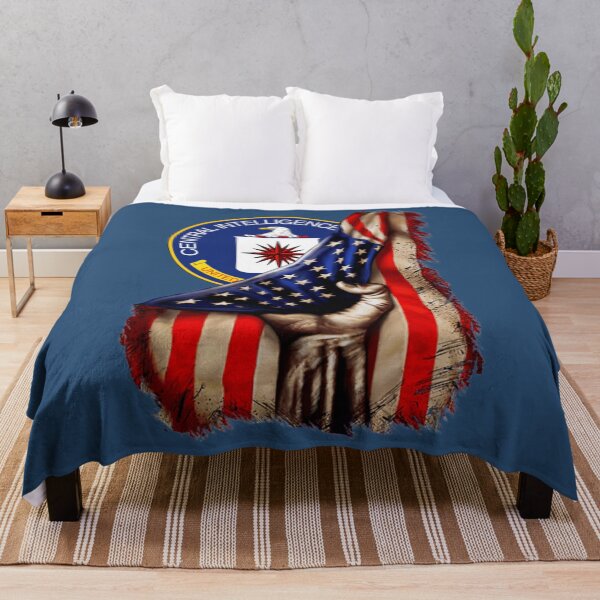 Item preview, Central Intelligence Agency CIA American Flag    designed and sold by TerrellHilpert.