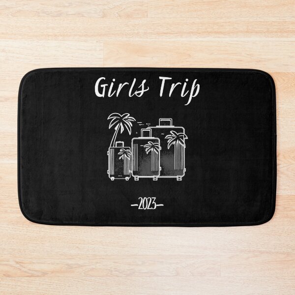 Item preview, Girls Trip 2023 - graphic design of suitcases symbolizing girls travel and besties trip, minimalist, pastel colors, stylish and classic (10) designed and sold by TourDePassion.