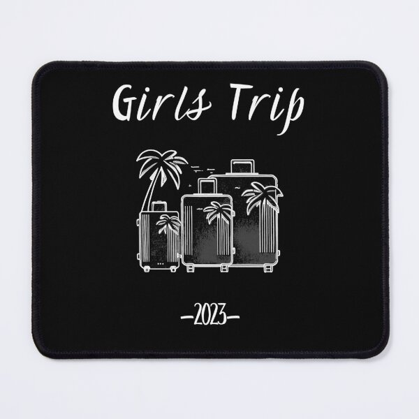 Item preview, Girls Trip 2023 - graphic design of suitcases symbolizing girls travel and besties trip, minimalist, pastel colors, stylish and classic (10) designed and sold by TourDePassion.