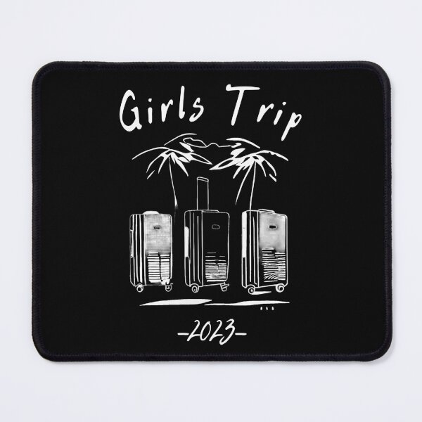 Item preview, Girls Trip 2023 - graphic design of suitcases symbolizing girls travel and besties trip, minimalist, pastel colors, stylish and classic (11) designed and sold by TourDePassion.