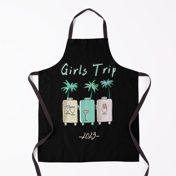 Item preview, Girls Trip 2023 - graphic design of suitcases symbolizing girls travel and besties trip, minimalist, pastel colors, stylish and classic (12) designed and sold by TourDePassion.