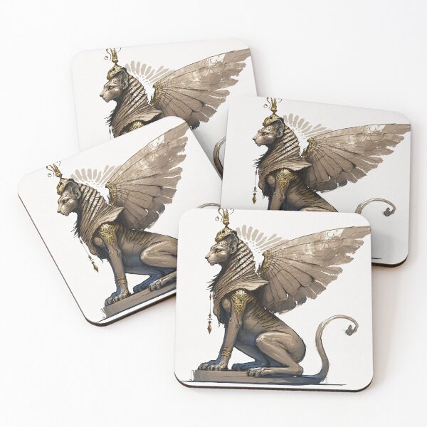 Item preview, Griffin Sphinx with wings designed and sold by TheDigitalAnvil.