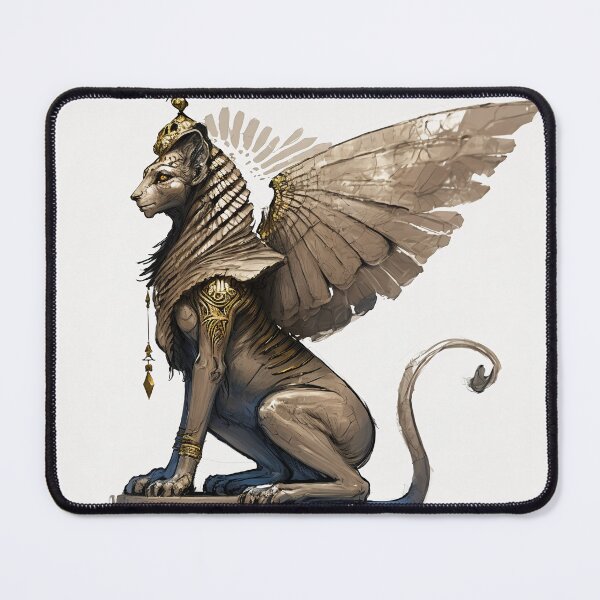 Item preview, Griffin Sphinx with wings designed and sold by TheDigitalAnvil.