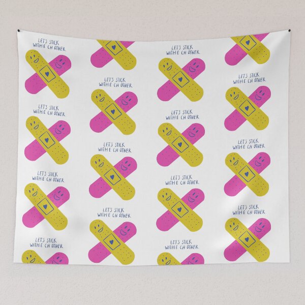 Item preview, let's stick with each other bandage love slang designed and sold by Avani Creation.