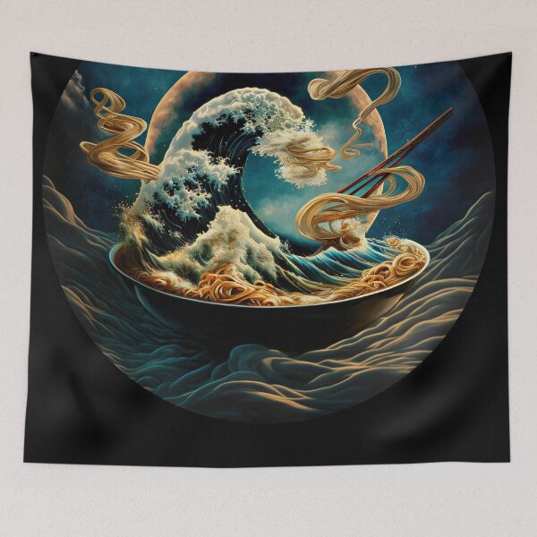 Item preview, Ramen - Noodly Delight v2 (no text) designed and sold by ai-datamancer.