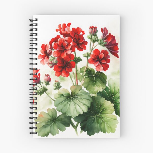 Item preview, Red Geranium Flowers  designed and sold by Vanover Designs.