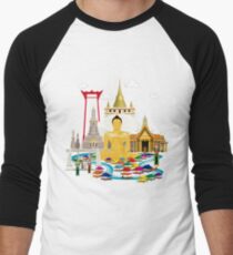 Bangkok Men's Baseball ¾ T-Shirt