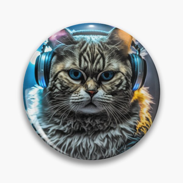 Artikelvorschau, Cool Cat DJ Mixing – Club Dj Cat Deck Mixing Music | House Trance Rave Trap Dance entworfen und verkauft von MadeByRobots.